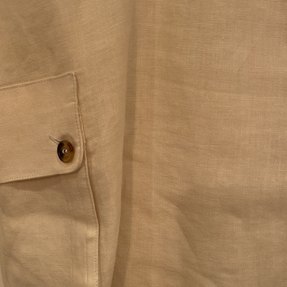 Burberry linen cargo skirt. Size 48. - Picture 2 of 4